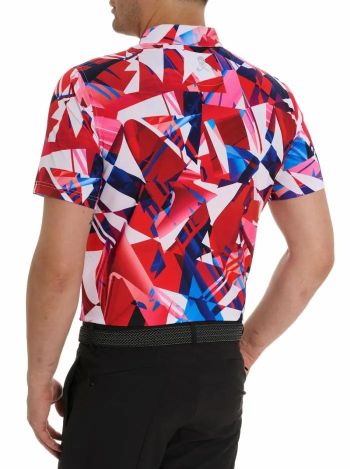 Robert Graham Polos and TShirts Men Driftwood Polo Blue