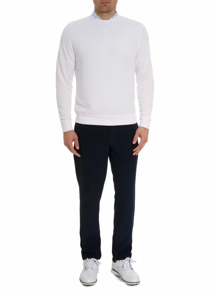 Robert Graham Sweaters and Knits Men Bassi 2 Long Sleeve Knit White