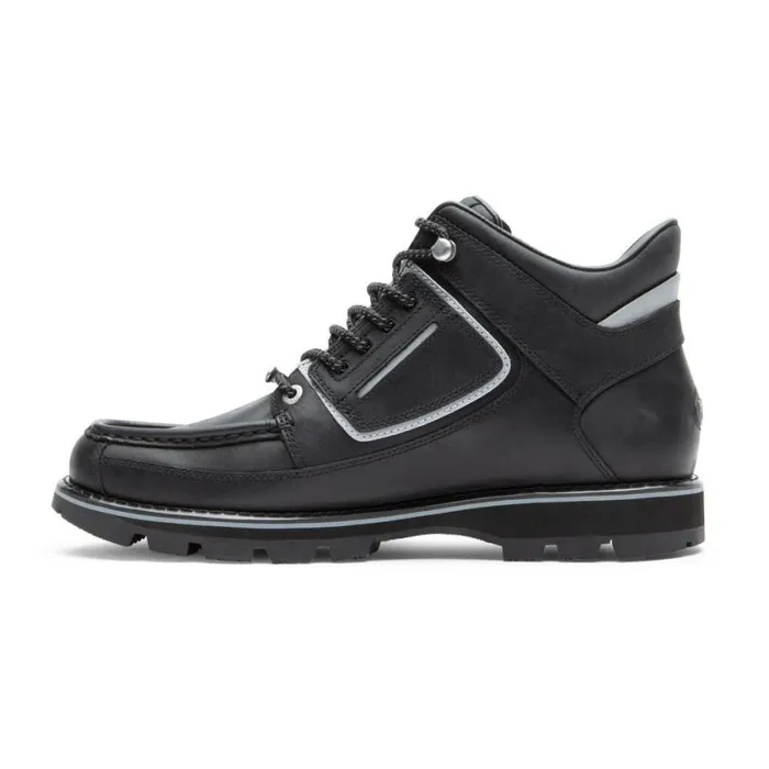 Rockport Boots Men Umbwe II Waterproof Mweka Boot Black Lea