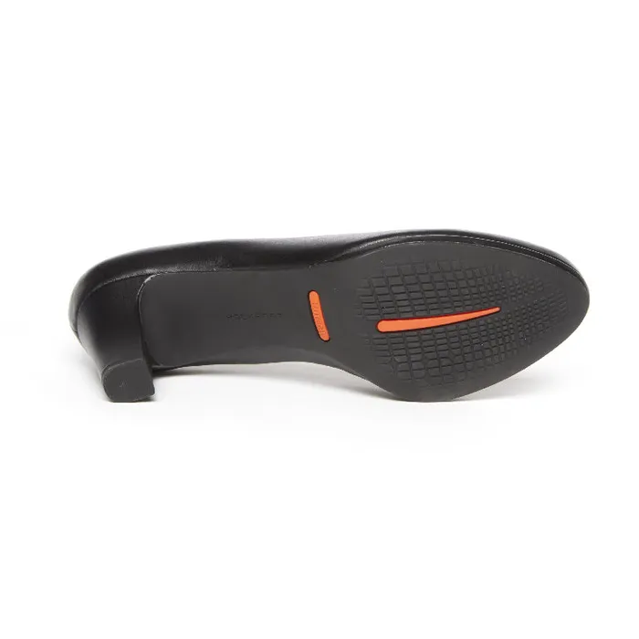 Rockport Heels Women Total Motion Leah Pump Black Nappa