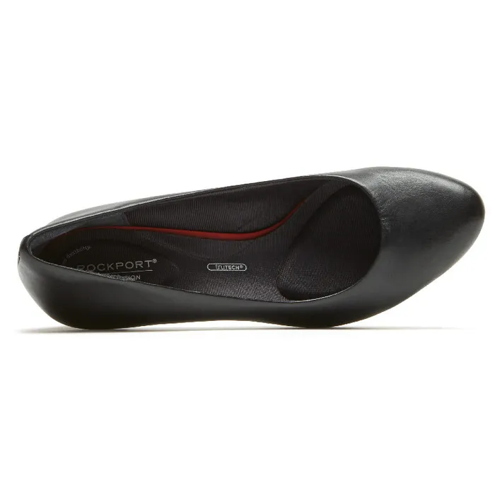 Rockport Heels Women Total Motion Leah Pump Black Nappa