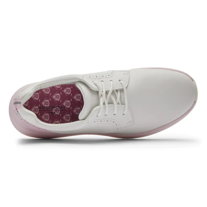 Rockport Shoes Women ProWalker TruStride Tassel Golf Shoe Whitepink