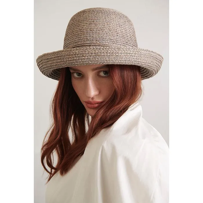 Round Crown Hats Helen Kaminski Prima 8 Eclipse Melange