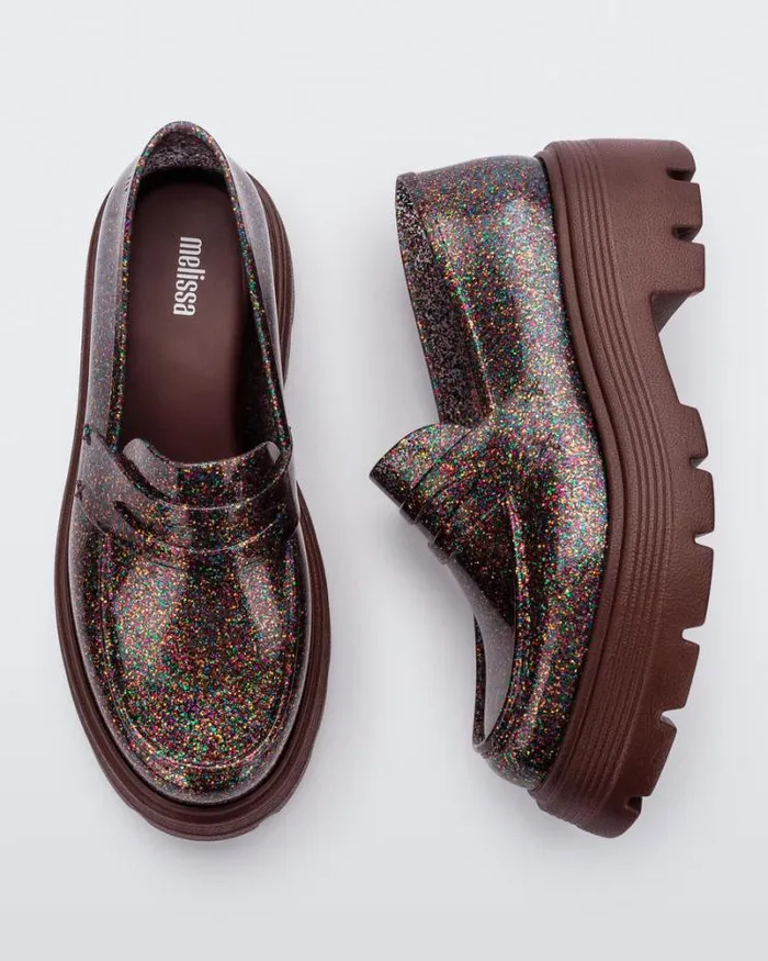 Royal Glitter Multicolor Women Melissa Platforms