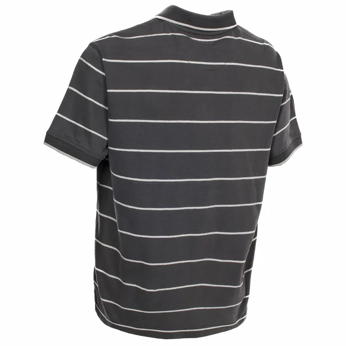 Samani Striped Polo Top Khaki Men Trespass TShirts