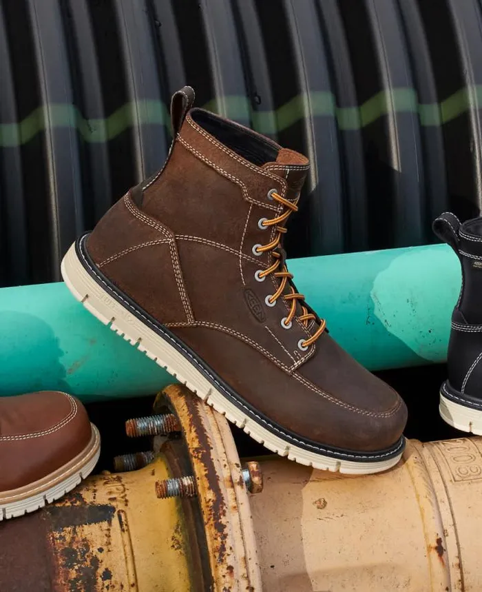 San Jose 6quot Soft Toe Work Boots 8211 Waterproof Men KEEN Boots San Jose 6quot Soft Toe Work Boots 8211 Waterproof Men KEEN Boots