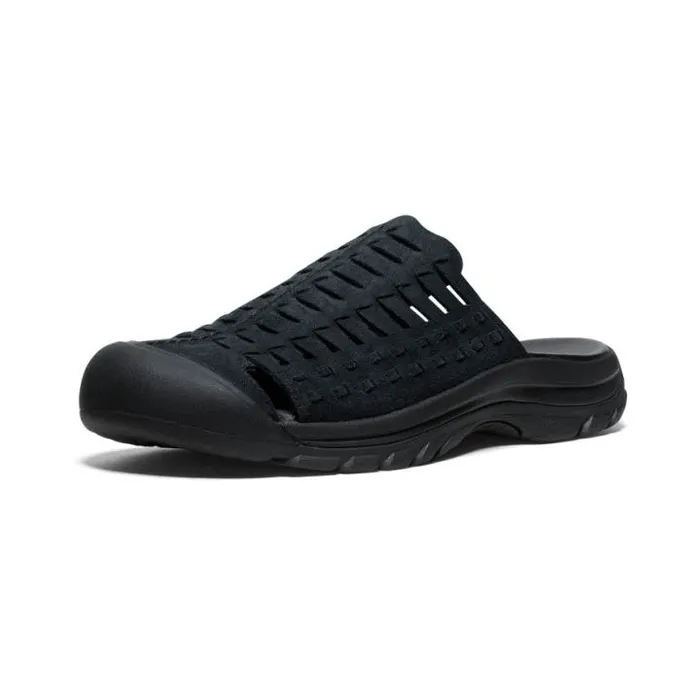 San Juan II BlackBlack Leather Sandal Men KEEN SlipOns San Juan II BlackBlack Leather Sandal Men KEEN SlipOns