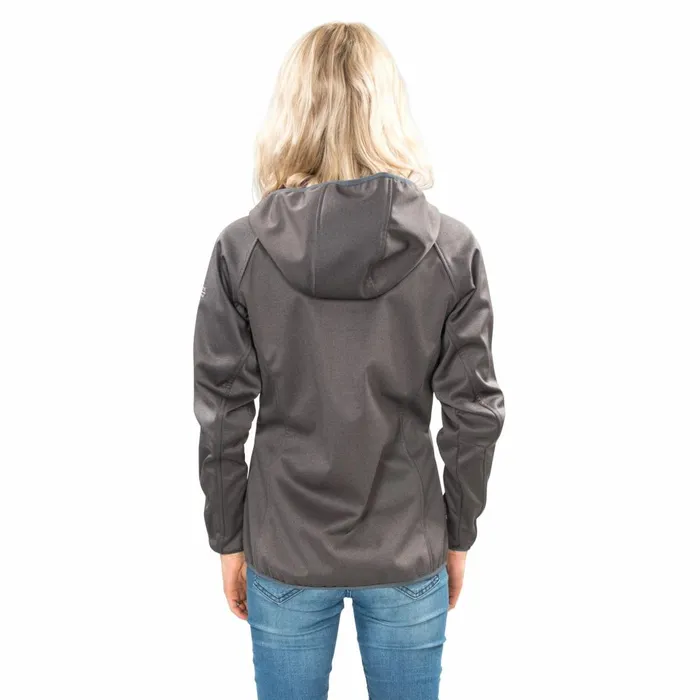 Shelly Softshell Jacket Carbon Marl Women Trespass Softshell Jackets