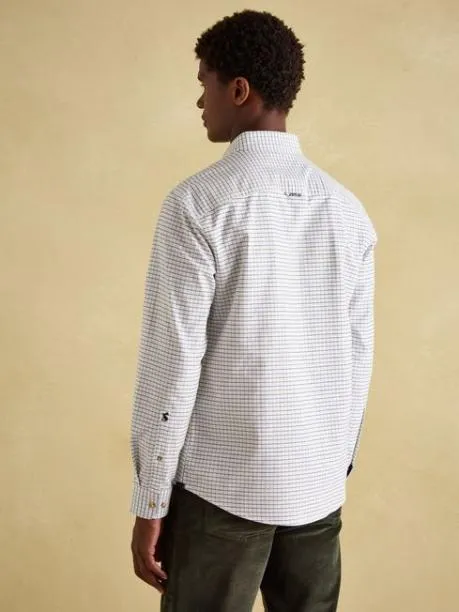 Shirts Men Joules Green Cotton Check Shirt