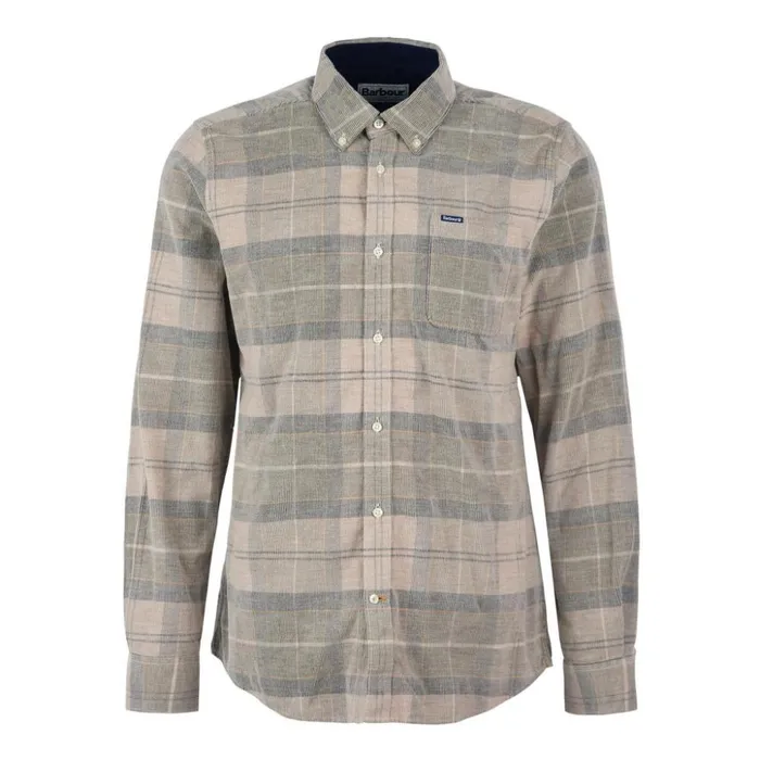 Shirts Men Orvis Barbour Blair Tailored Shirt Black Slate