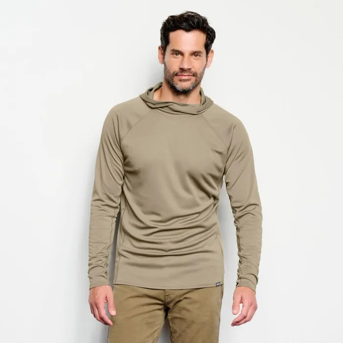 Shirts Men Orvis Mens PRO Sun Hoodie Wolf Camo