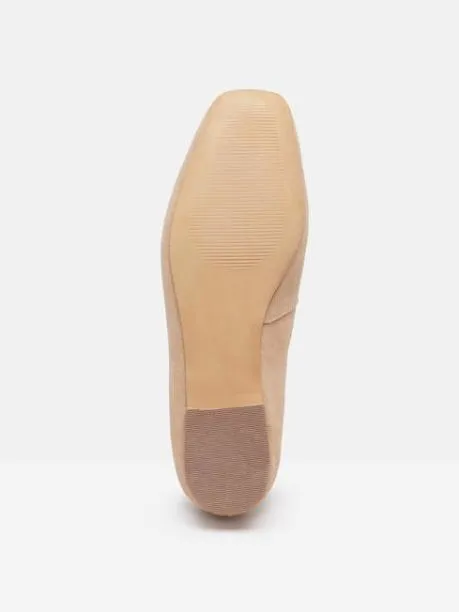 Shoes Women Joules Neutral Suede Loafers