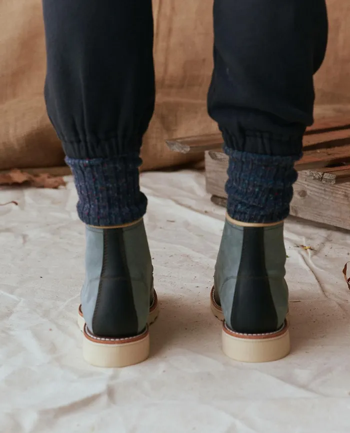 Shoes Women The Great The Red Wing Heritage Boot Indigo Colorblock Shoes Women The Great The Red Wing Heritage Boot Indigo Colorblock