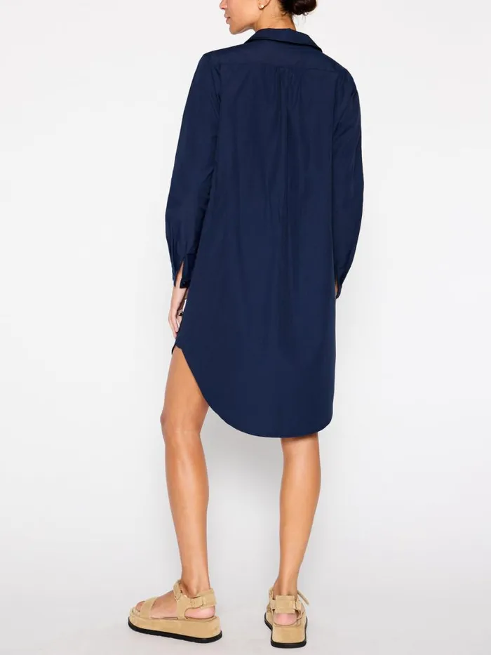 Shop Brochu Walker Dresses The Ives Popover Dress Navy