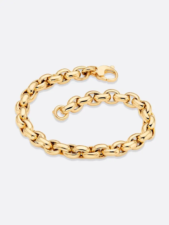 Shop Brochu Walker Fine Jewelry Icons Yellow Gold Rolo Link Bracelet Yellow Gold