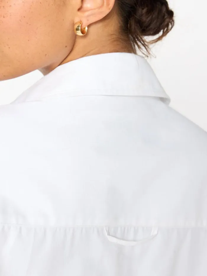 Shop Brochu Walker Tops The Everyday Shirt Salt White
