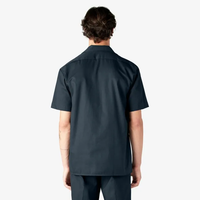 Short Sleeve Work Shirt Dark Navy Dark Navy dn Men Dickies Work Shirts