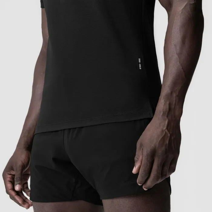 Short Sleeves Men ASRV Supima Fitted Tee Black