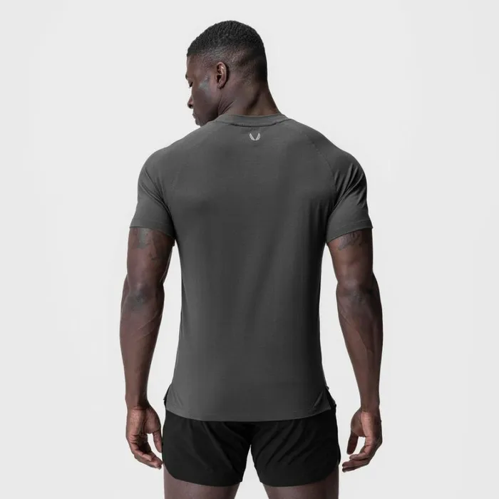 Short Sleeves Men ASRV Supima Fitted Tee Space Grey