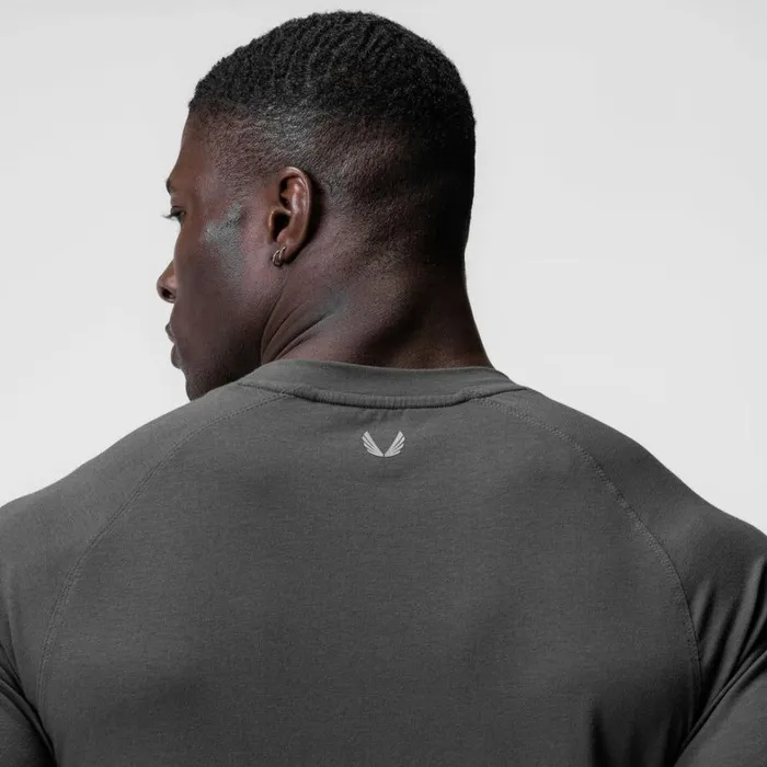 Short Sleeves Men ASRV Supima Fitted Tee Space Grey