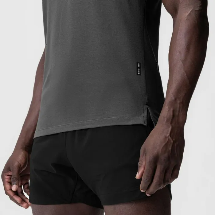 Short Sleeves Men ASRV Supima Fitted Tee Space Grey