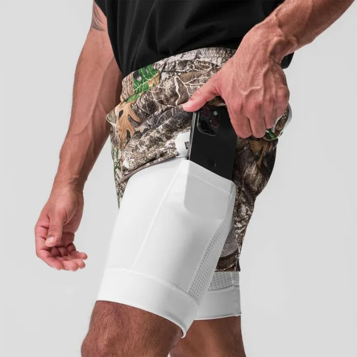 Shorts Men ASRV SilverPlus Mesh 5034 Liner Short Realtree Camowhite