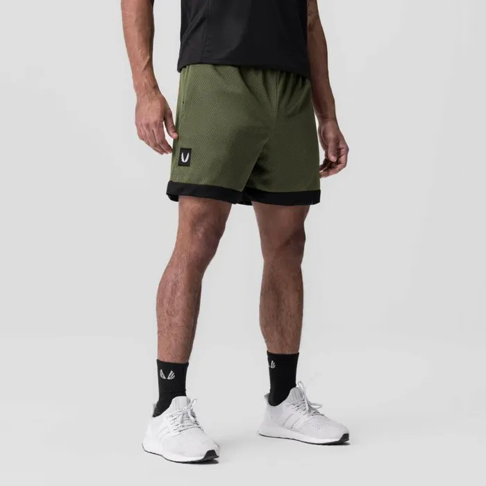 Shorts Men ASRV SilverPlus Mesh Reversible Short Oliveblack