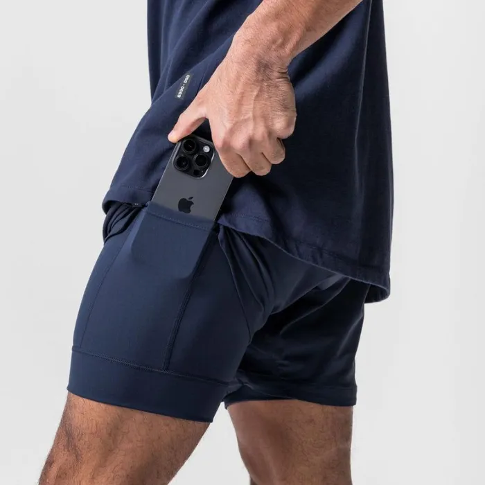 Shorts Men ASRV TETRALITE 5034 Liner Short Navy Reflective