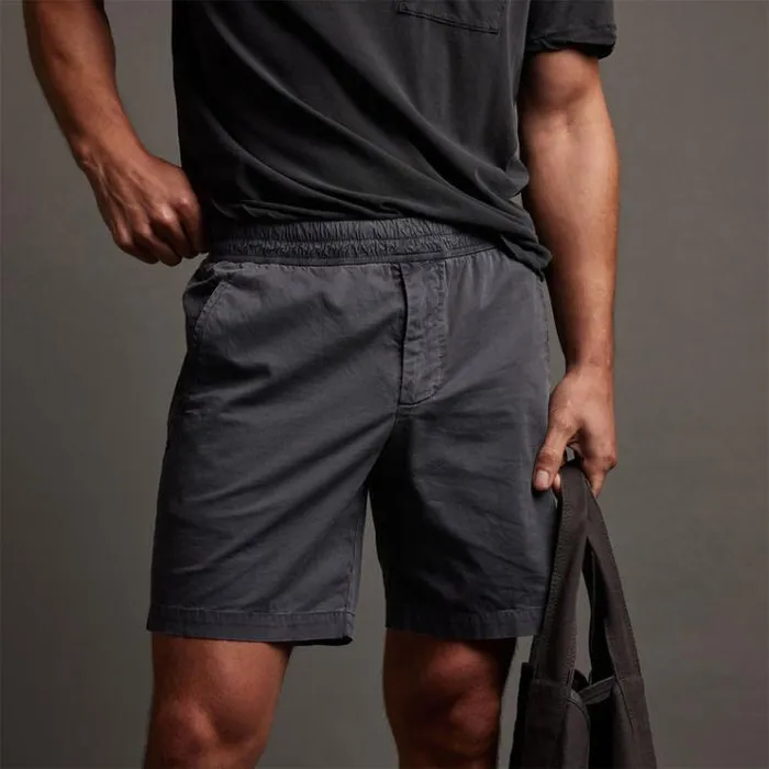 Shorts Men James Perse Cotton Linen Tailored Short Maine Pigment