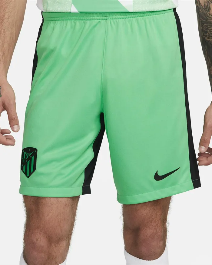 Shorts Men Nike Atltico Madrid 202324 Stadium Third Spring Greenblackblack
