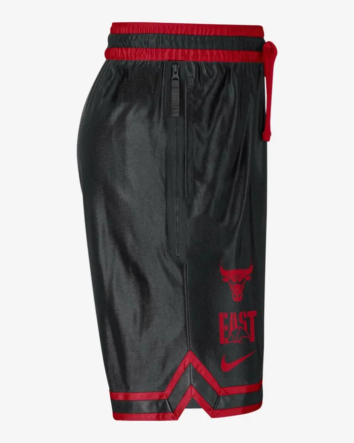 Shorts Men Nike Chicago Bulls Courtside University Redblackblack