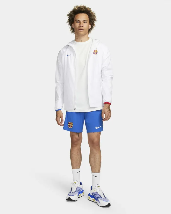 Shorts Men Nike FC Barcelona 202324 Stadium Away Royal Bluewhite