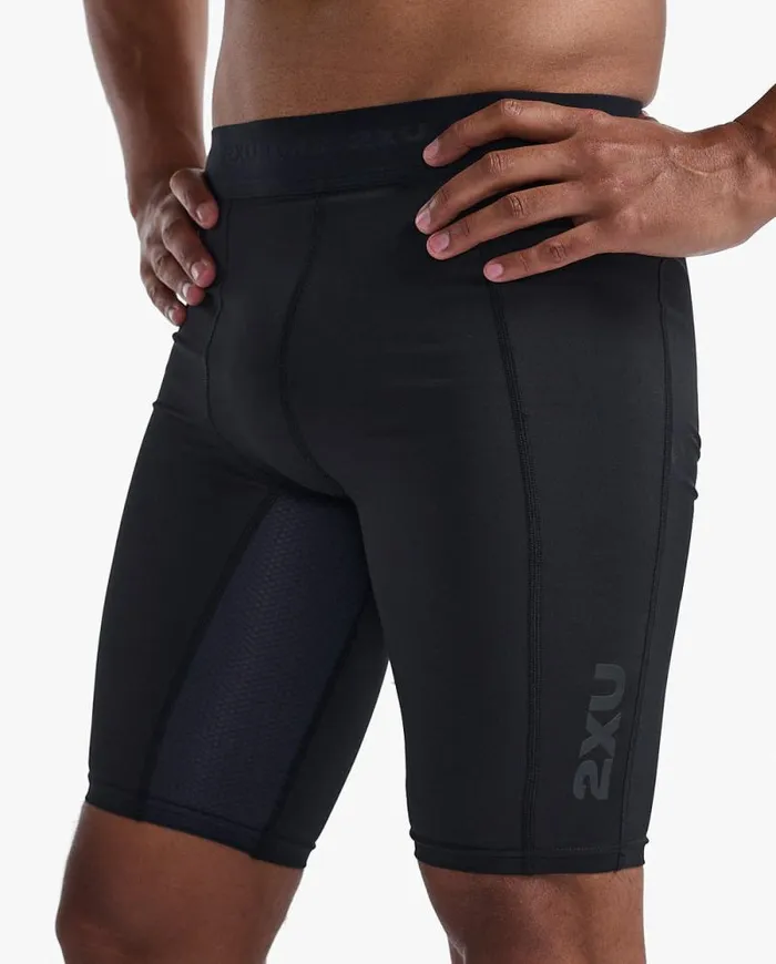 Shorts Mens 2XU Base Layer Compression Shorts Blacknero