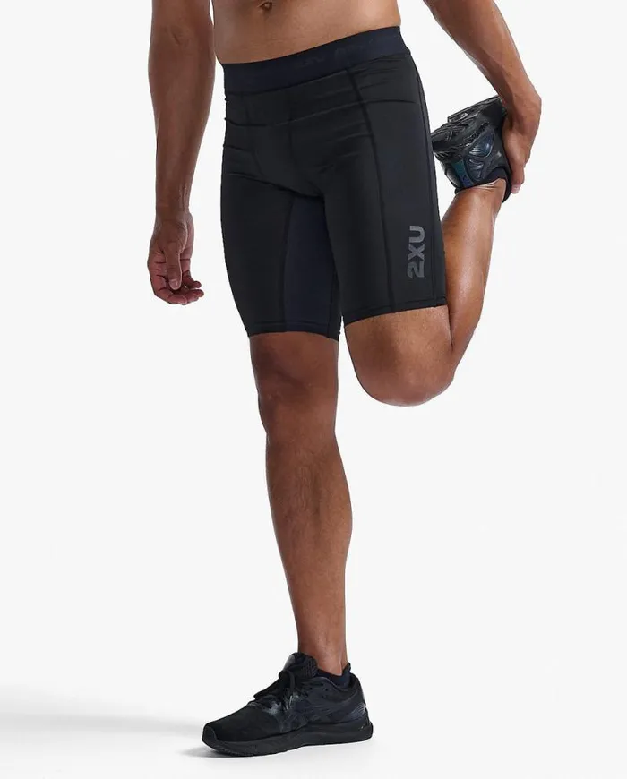 Shorts Mens 2XU Base Layer Compression Shorts Blacknero