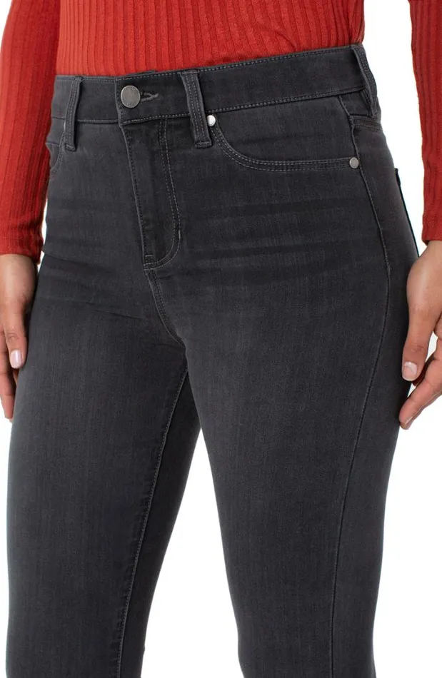 SKINNY Women Liverpool Los Angeles ABBY HIRISE ANKLE SKINNY Meteorite