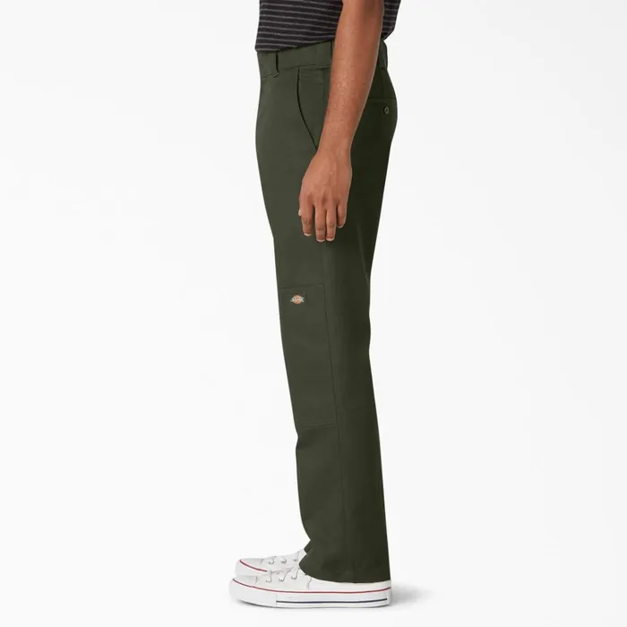 Slim Straight Fit Double Knee Pants Olive Green Olive Green og Men Dickies Double Knee Slim Straight Fit Double Knee Pants Olive Green Olive Green og Men Dickies Double Knee