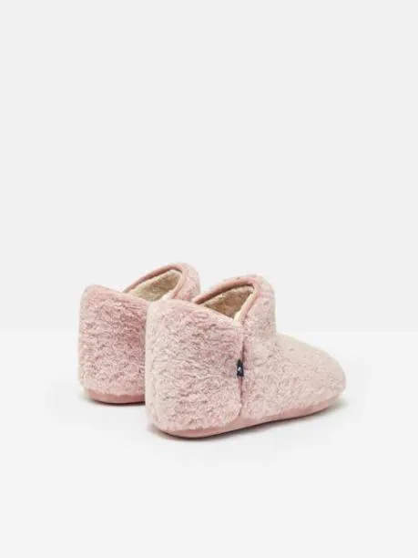Slippers Women Joules Pink Faux Fur Slipper Boots