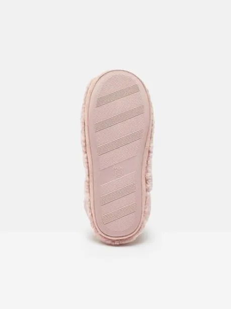 Slippers Women Joules Pink Faux Fur Slipper Boots