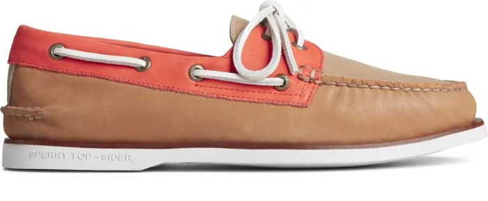 Sperry Boat Shoes Men Gold Cup Authentic Original Tri Tone Boat Shoe Tan