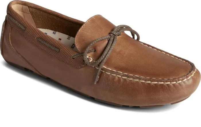 Sperry Boots Men Davenport Deboss Leather 1Eye Driver Tan Sperry Boots Men Davenport Deboss Leather 1Eye Driver Tan