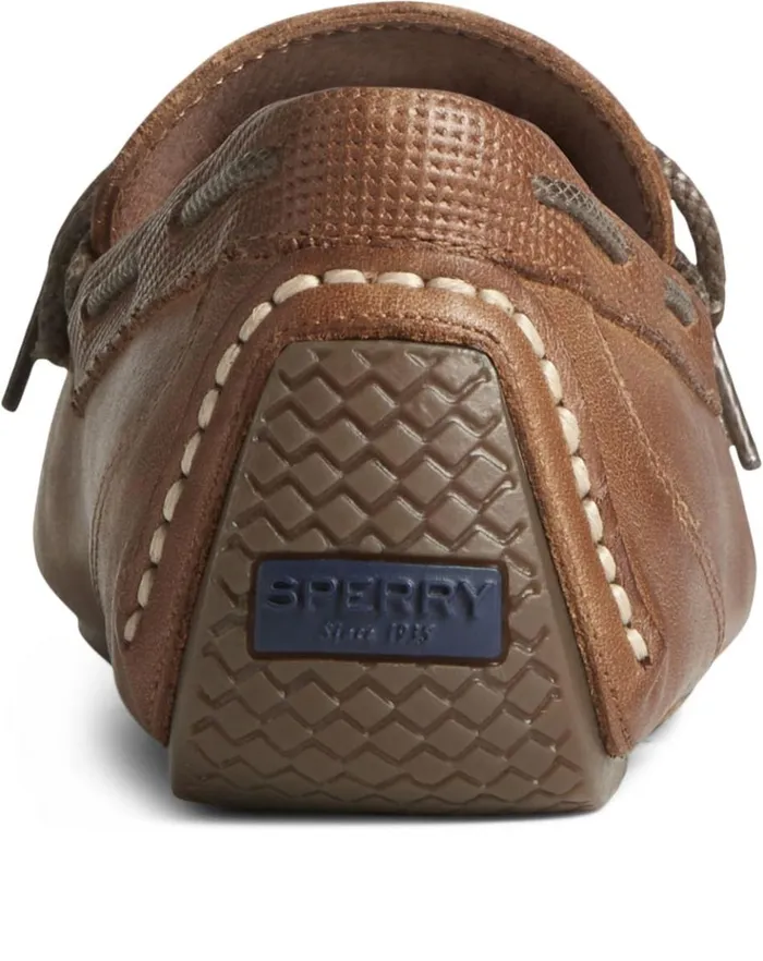 Sperry Boots Men Davenport Deboss Leather 1Eye Driver Tan Sperry Boots Men Davenport Deboss Leather 1Eye Driver Tan