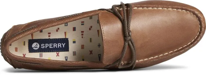 Sperry Boots Men Davenport Deboss Leather 1Eye Driver Tan Sperry Boots Men Davenport Deboss Leather 1Eye Driver Tan
