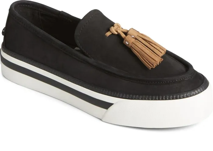 Sperry Flats and Loafers Women Sea Sailor Platform Sneaker Black Sperry Flats and Loafers Women Sea Sailor Platform Sneaker Black