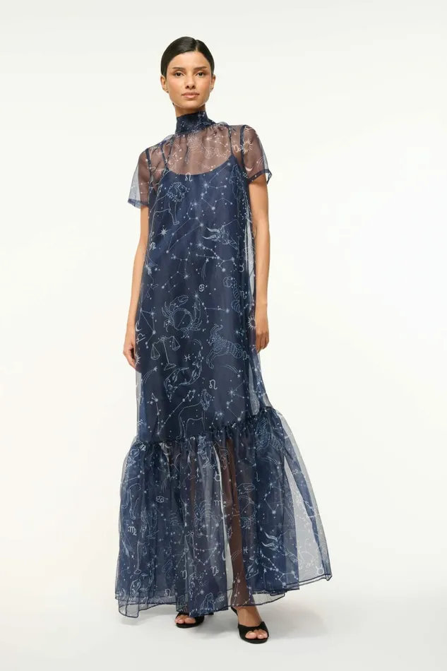 STAUD CALLUNA DRESS Zodiac Constellation Women Dresses