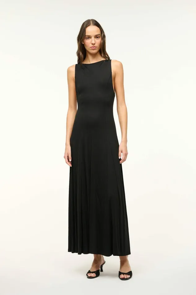 STAUD GRAMERCY DRESS Black Women Dresses