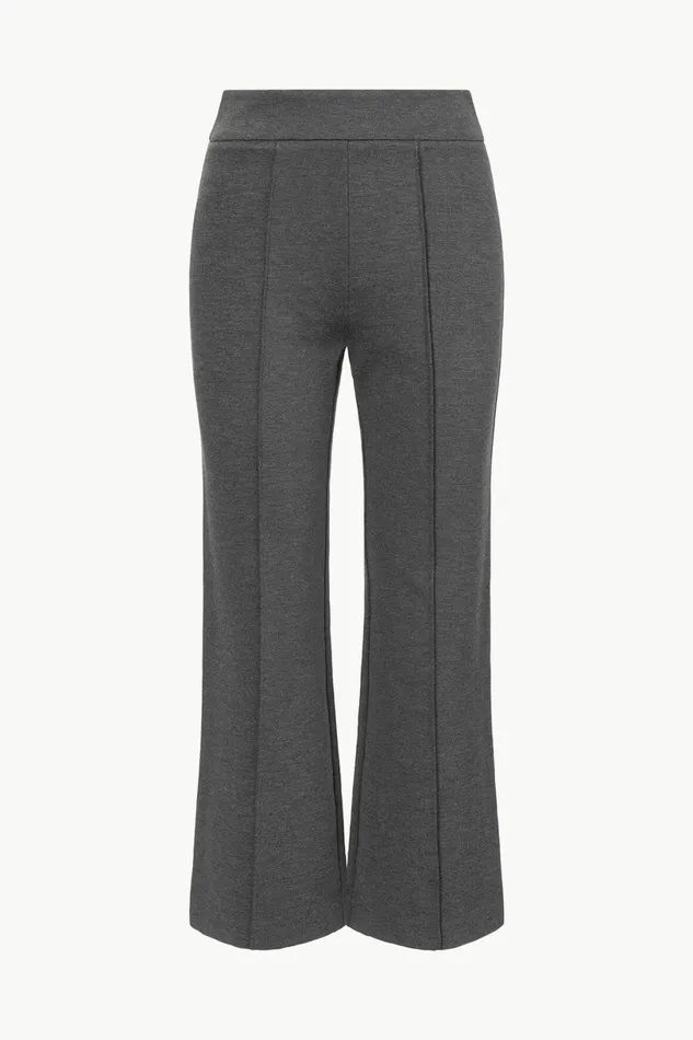 STAUD KNACK PANT Heather Grey Women Pants and Shorts STAUD KNACK PANT Heather Grey Women Pants and Shorts