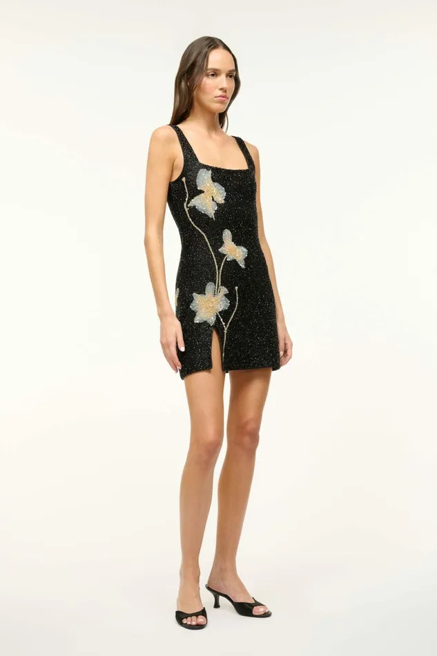 STAUD LE SABLE DRESS Botanical Shadows Women Dresses STAUD LE SABLE DRESS Botanical Shadows Women Dresses