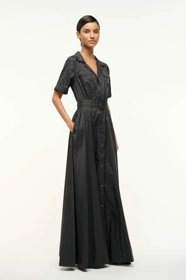 STAUD MILLIE DRESS Black Women Dresses