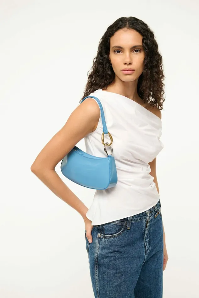 STAUD OLLIE BAG Staud Blue Women Shoulder STAUD OLLIE BAG Staud Blue Women Shoulder