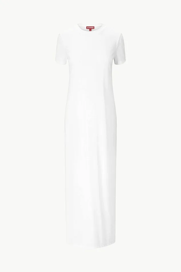 STAUD OTTILIE DRESS White Women Swim STAUD OTTILIE DRESS White Women Swim